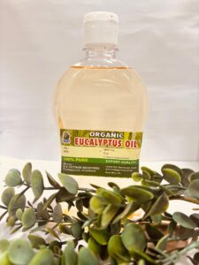 Organic eucalyptus oil